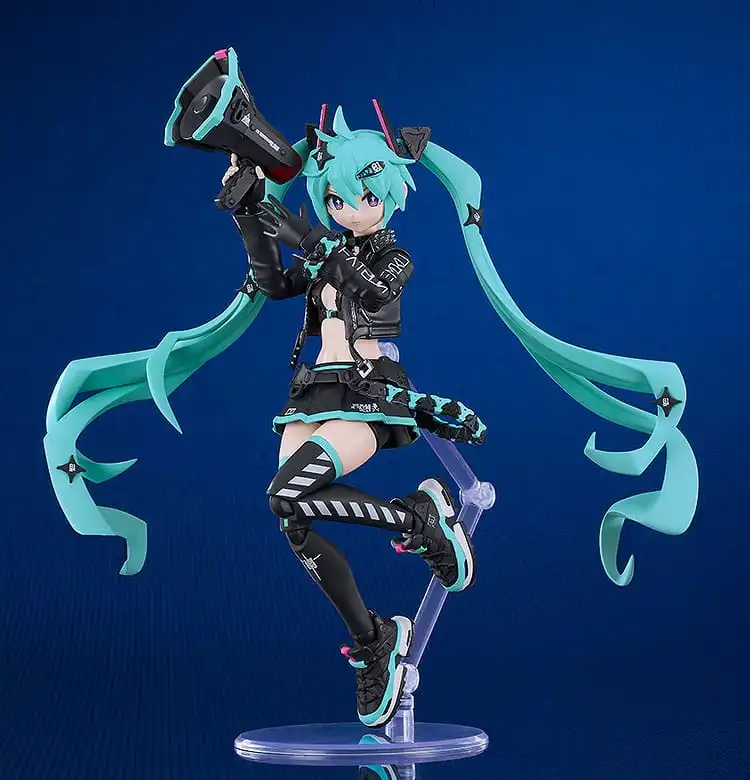 Character Vocal Series 01: Hatsune Miku Plamatea Plastic Model Kit Hatsune Miku: Chuocho Tactical Craft Ver. 15 cm